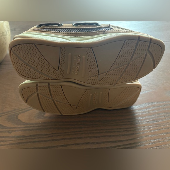 Boy’s Sperry Top Sider Boat Shoes Lanyard Brown Size 3 - Picture 8 of 11